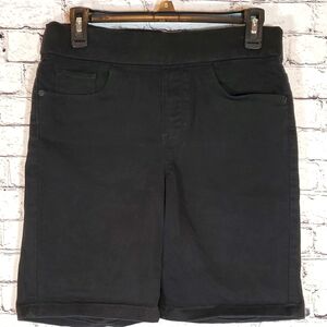 DKNY JEANS Women's Black 5-Pocket Bermuda Shorts Size M